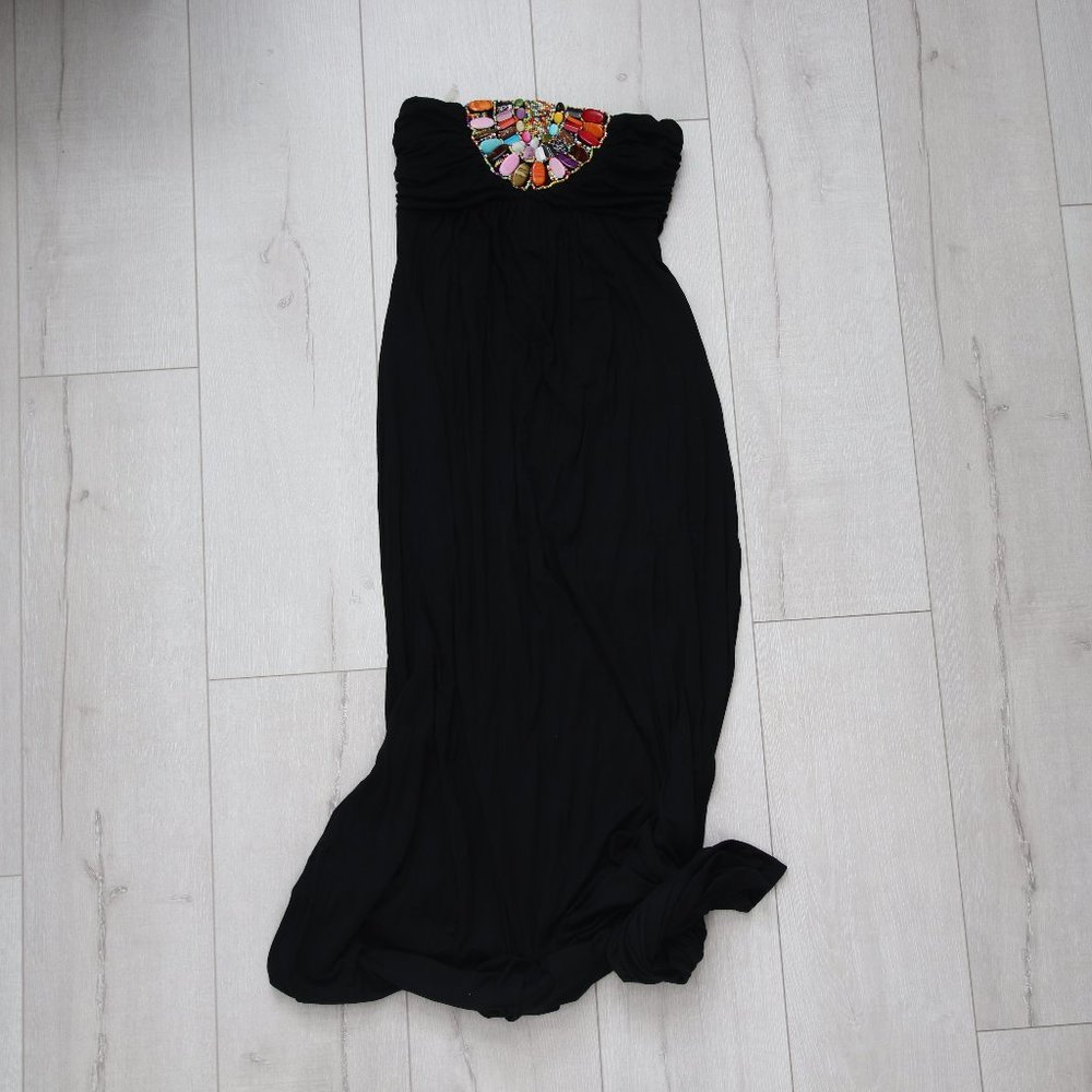 Beaded Maxi Dress